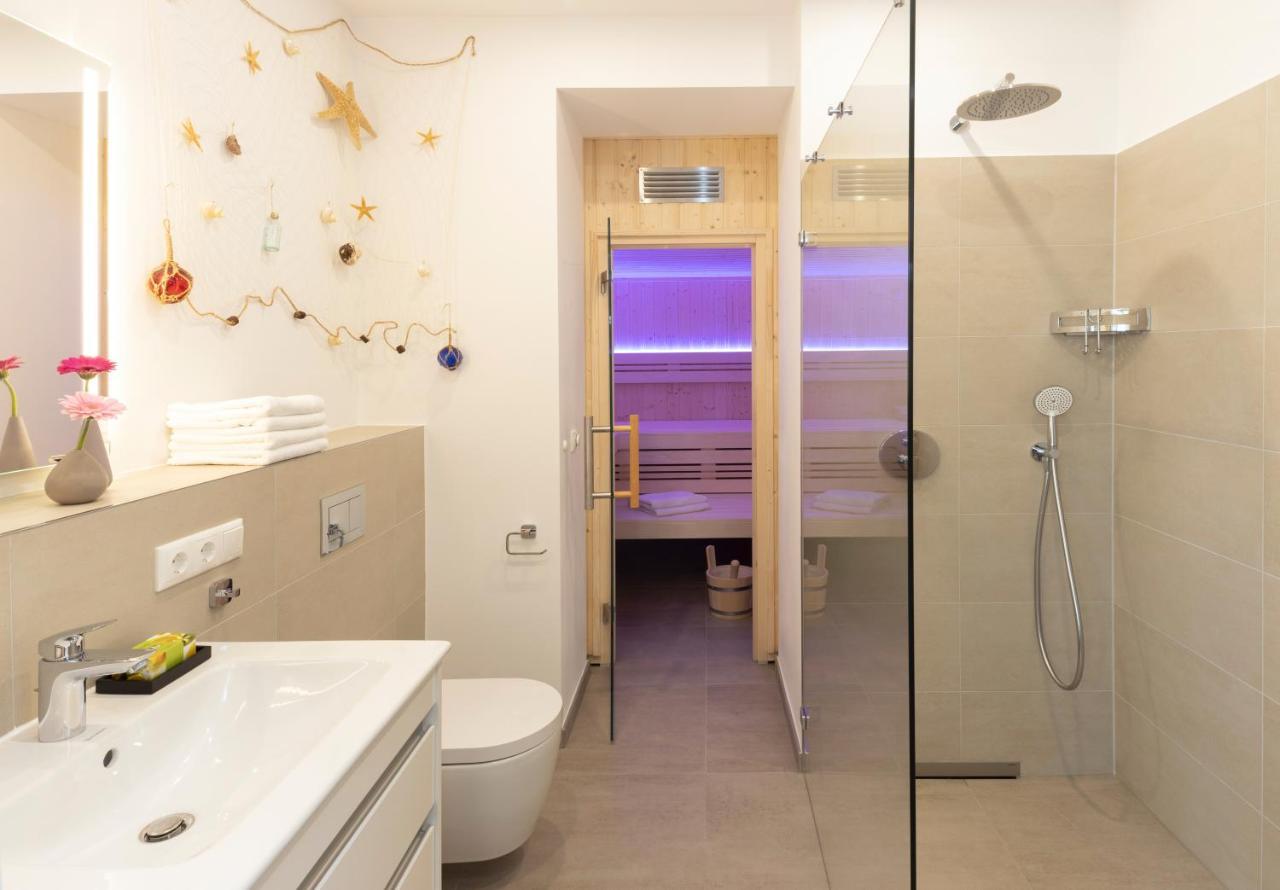 Safari Lodge Prora - Mit Sauna Und Direktem Strandzugang ビンツ エクステリア 写真