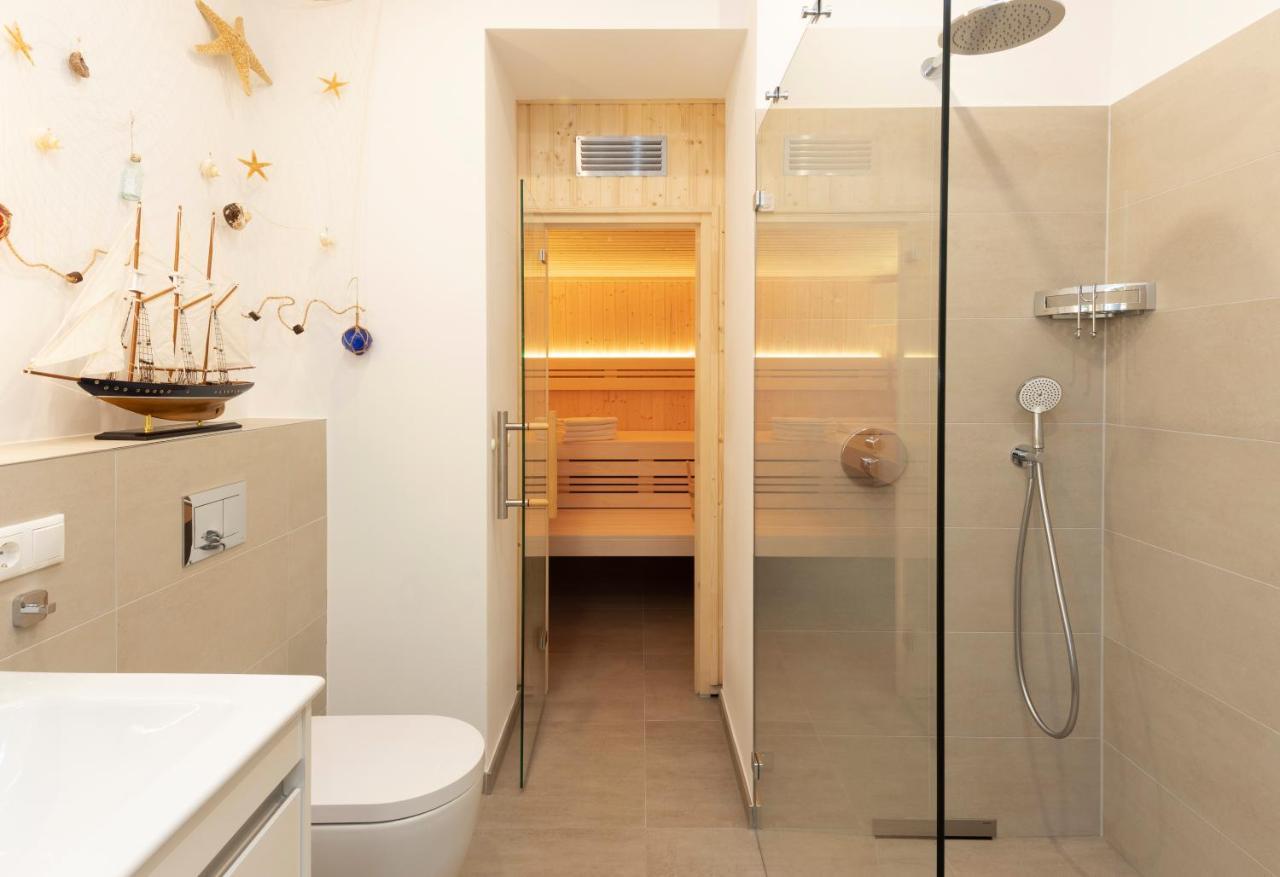 Safari Lodge Prora - Mit Sauna Und Direktem Strandzugang ビンツ エクステリア 写真